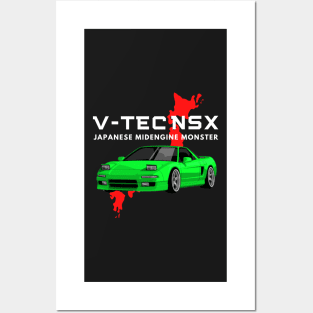 V tec NSX Posters and Art